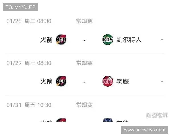 火箭队今日比赛详细赛程及实时赛况分析
